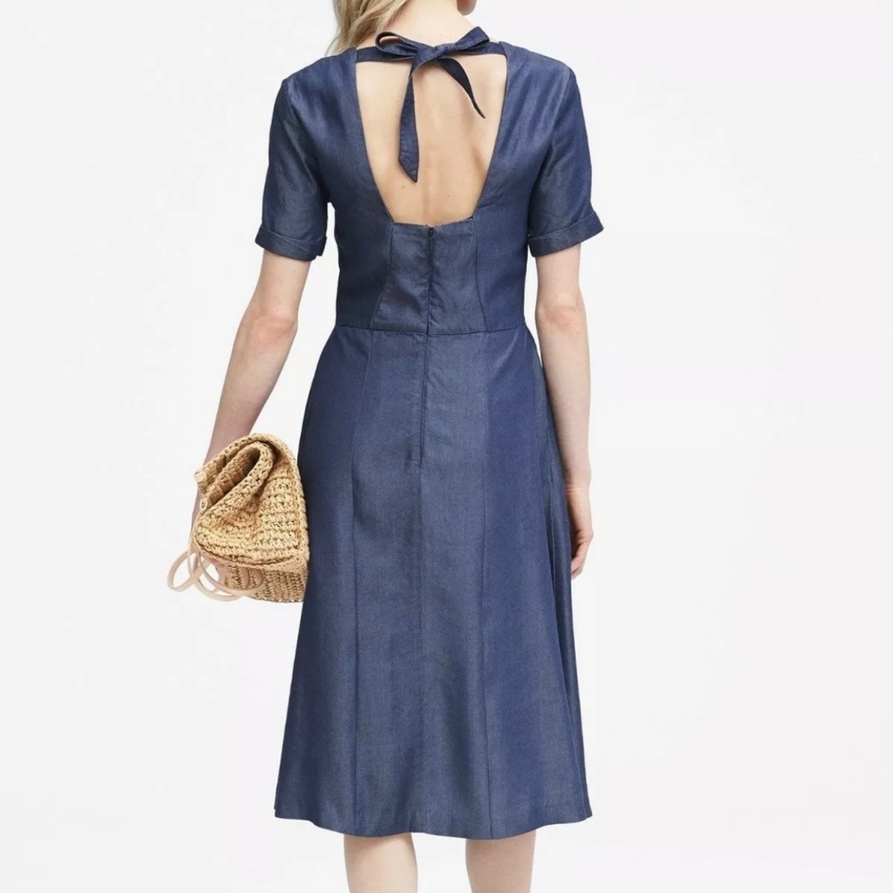 Banana republic chambray dress